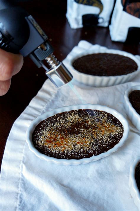 The contrast of the hard caramelized topping and the smooth making creme brulee from scratch is not hard! Chocolate espresso creme brulee | Recipe | Chocolate ...