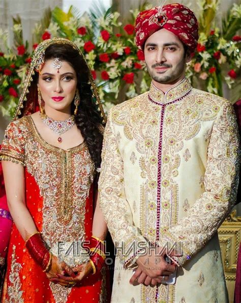 Celebrity Weddings Ayeza Khan Aiza Khan And Danish Taimoor Wedding