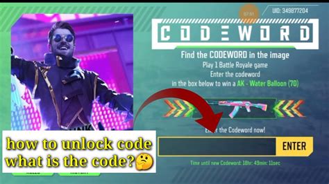 This is because you can redeem only one code from one account. Free fire code word event full details || how to unlock ...