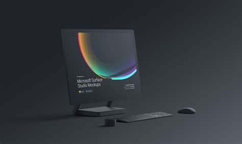 Microsoft Surface Studio Mockups By Ruslanlatypov For Lsgraphics On