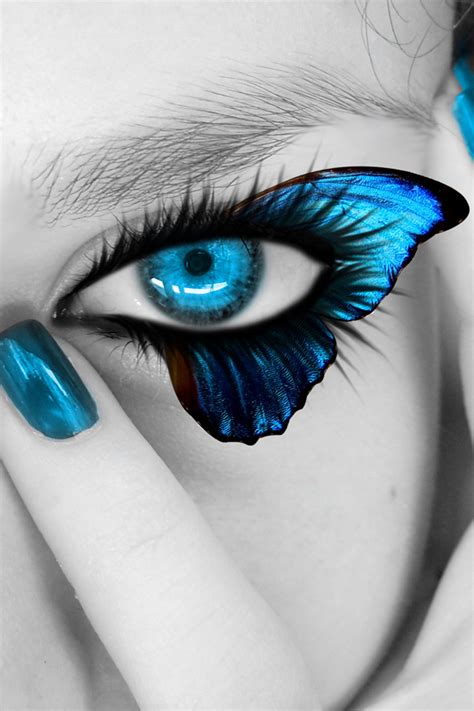 Download Blue Eye Simply Beautiful Iphone Wallpaper By Kayleebaker
