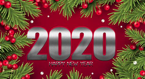 New Year 2020 Wallpaper 3796x2096