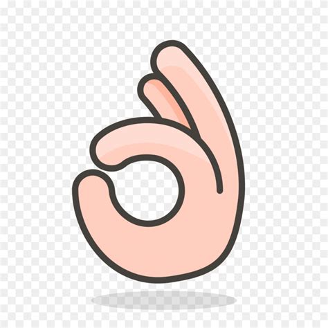 Hand Giving The O K Sign Royalty Free Vector Clip Art Ok Hand Png