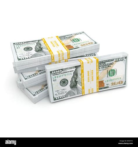 Packs Dollars Background Lots Cash Cut Out Stock Images And Pictures Alamy