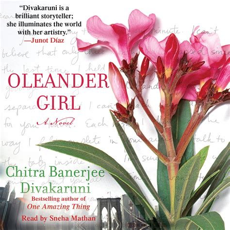 Oleander Girl Audiobook By Chitra Banerjee Divakaruni Sneha Mathan