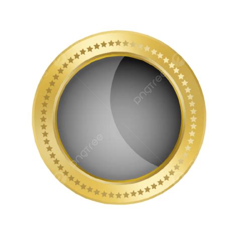 Decorative Circle Frame Png Image Gold And Black Color Circle Frame