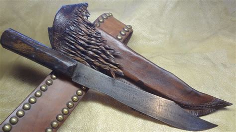 Vintage LF&C Style Trade Knife, Mountain Man Bowie Knife, Cowboy Knife | eBay | Bowie knife 