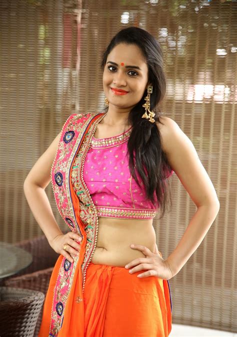 Telugu Actress Usha Hot Big Navel Images Hot Actress
