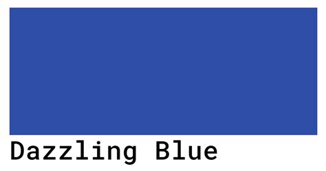 Dazzling Blue Color Codes The Hex Rgb And Cmyk Values That You Need