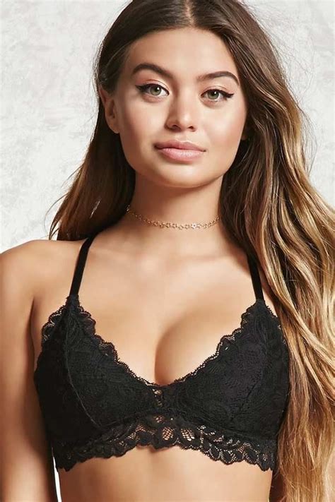 These 18 Pretty Bralettes Look So Fancy But Theyre All Under 25 Pretty Bralette Sheer Lace