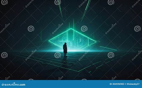 Ciphered Shadows: Unveiling the Enigma. Generative AI Stock