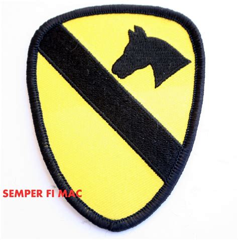 1st Cavalry Division Hat Patch Cav Fort Hood Apocalypse Now Pin Up Us