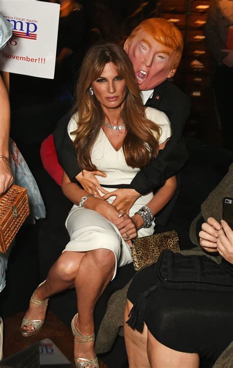 jemima khan s melania trump groping halloween costume 2016 popsugar celebrity photo 5