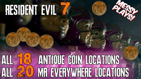 Resident Evil 7 All Coin And Mr Everywhere Locations Messyplays
