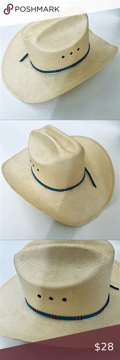 Mht Master Hatters Of Texas Westerns Cattleman Cowboy Hat 10x Straw 57