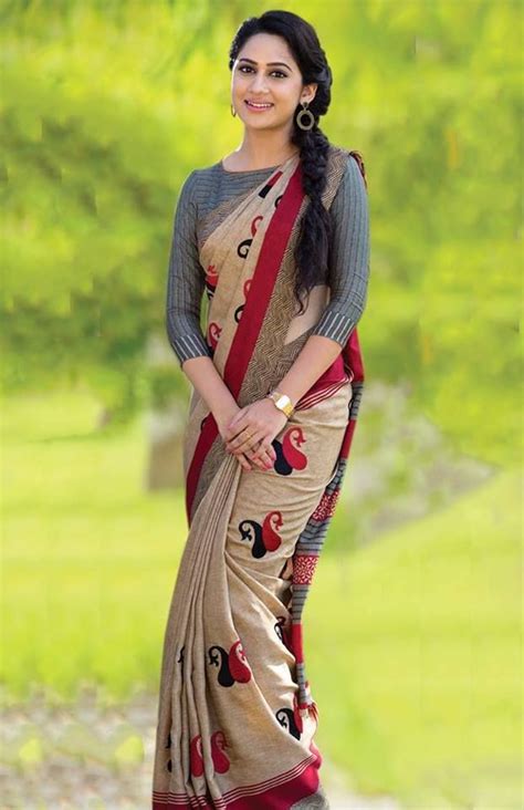 Miya George Malayalam Actress Latest Saree Photos 2016