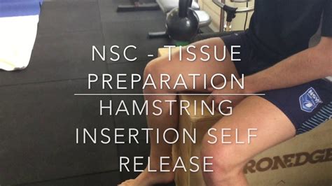 Nsc Soft Tissue Restoration Hamstring Self Release Youtube