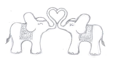 Free Elephant Drawing Download Free Elephant Drawing Png Images Free