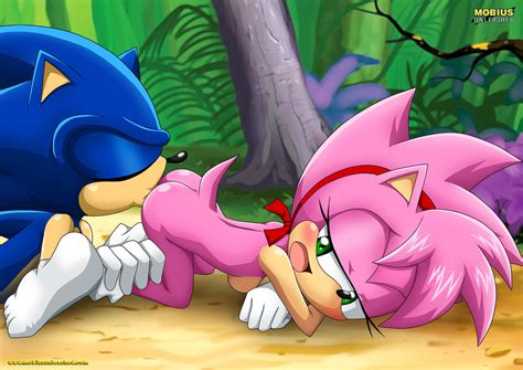 Rule 34 Amy Rose Anthro Ass Bbmbbf Blue Fur Blush Classic Amy Rose