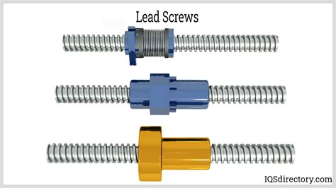 Lead Screw What Is It How Is It Used Types Threads