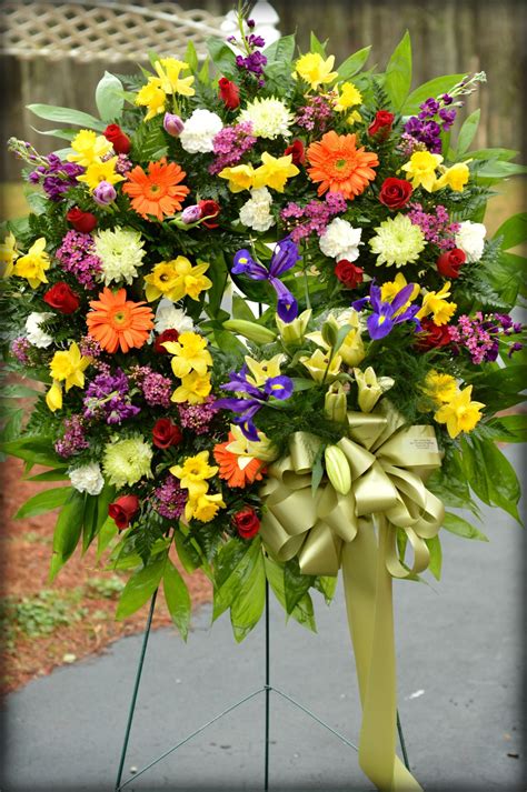 sympathy wreath designed by max s flower shop sympathy arrangements large flower arrangements