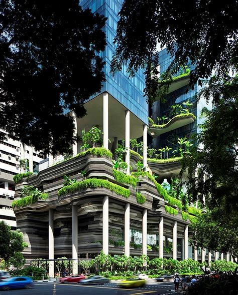 Parkroyal Hotel Pickering In Singapore By Woha Complexity In