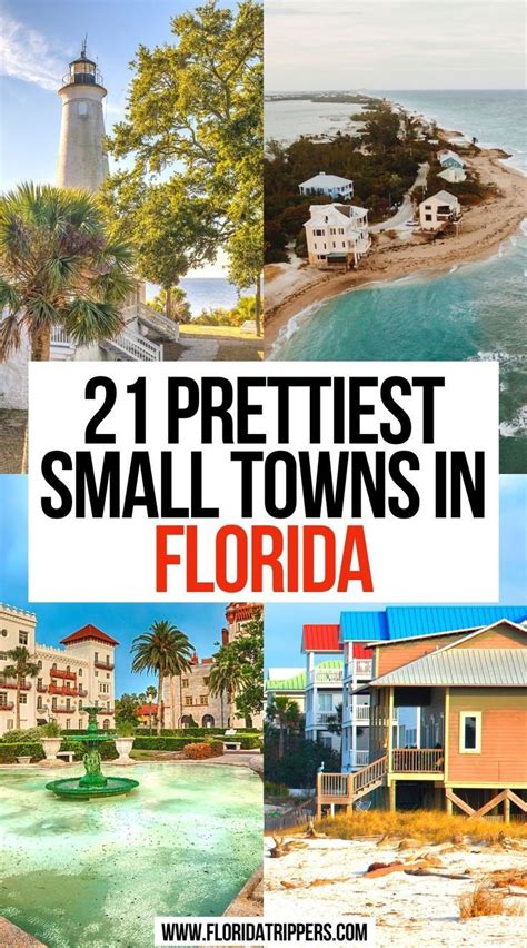 21 Prettiest Small Towns In Florida In 2022 Florida Vacation Spots