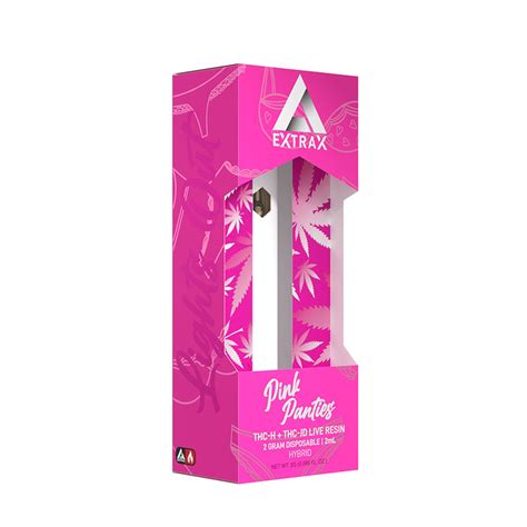 delta extrax thch thcjd disposable pink panties 2g lord vaper pens