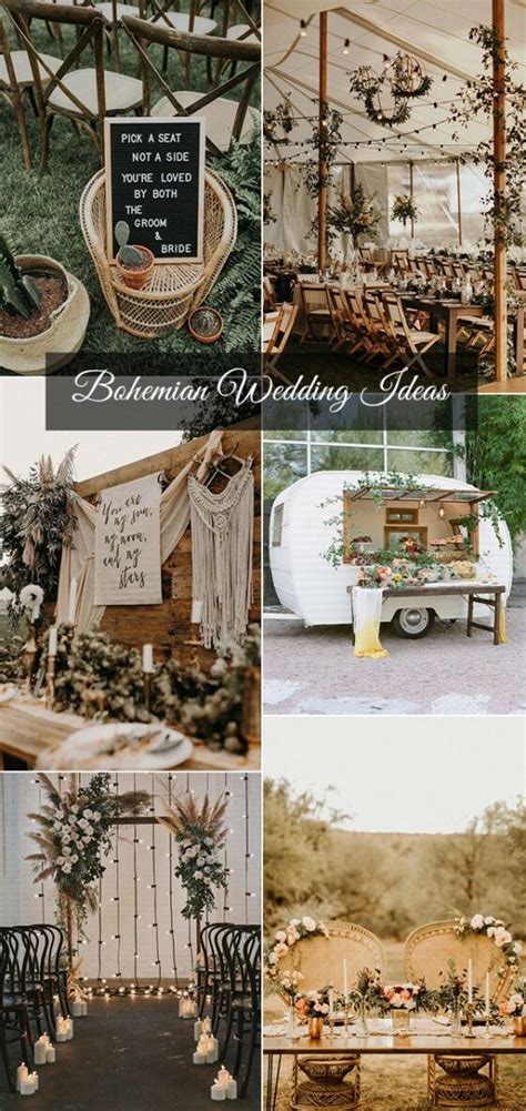 20 Bohemian Wedding Decoration Ideas To Inspire Your Big Day