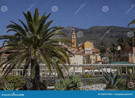 Details From The Sea Town Of Menton On The French Riviera During A