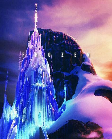Frozen Ice Castle Things Of Disney Pinterest