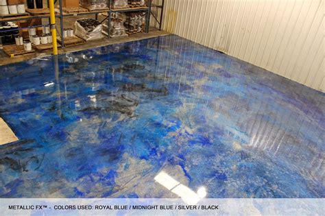 Since i wasn't planning on painting the floor, i didn't have a color picked out. SURFKOAT™ Unveils New Metallic Epoxy Concrete Floor ...