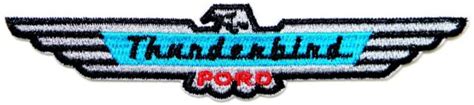 Patch Iron On Fabric For Ford Thunderbird Vintage Car T Shirt Logo