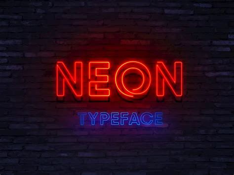 37 Best Neon Fonts To Sparkle Your Designs Updated Onedesblog