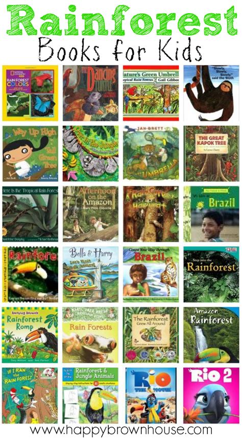 Rainforest Books For Kids Happy Brown House