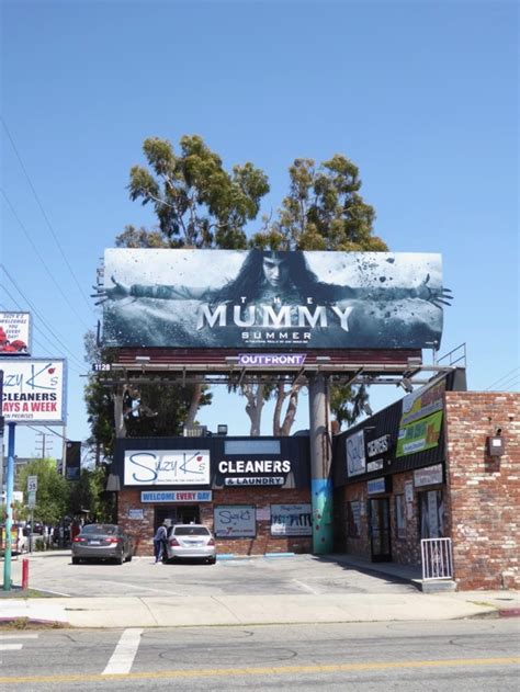 Daily Billboard The Mummy Movie Reboot Billboards Advertising For