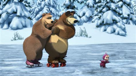 Film Fan Masha And The Bear 161 Holiday On Ice