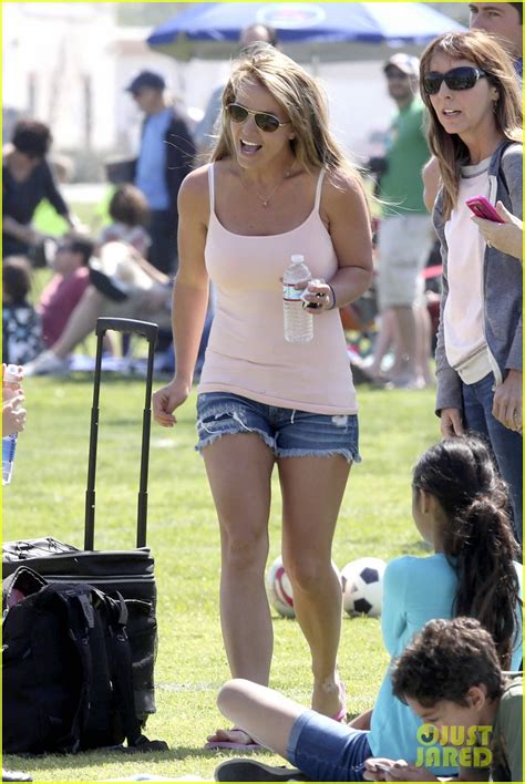 Britney Spears Proud Soccer Mom Photo Britney Spears The Best