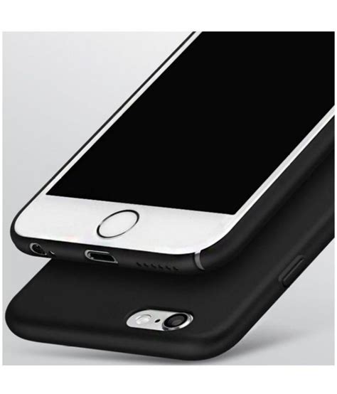 Apple Iphone 6s Plain Cases Galaxy Plus Black Plain Back Covers