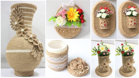 5 Jute Craft Ideas Home Decorating Ideas Handmade Decorating Mom