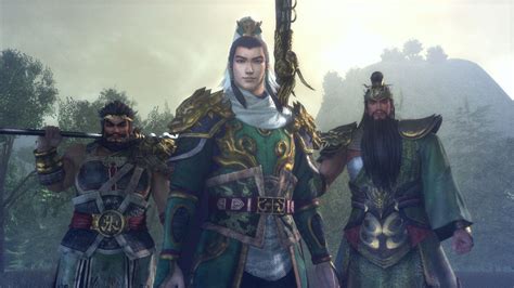 Liu Bei Guan Yu And Zhang Fei In Dynasty Warriors 7 Dynasty