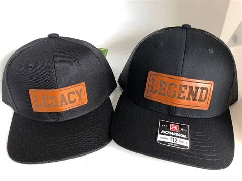 Daddy And Son Matching Hats Legend Hat Legacy Hat Dad And Etsy