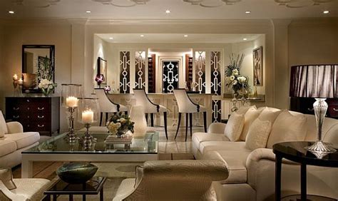 How To Decorate With An Old Hollywood Style Contemporary Living Room