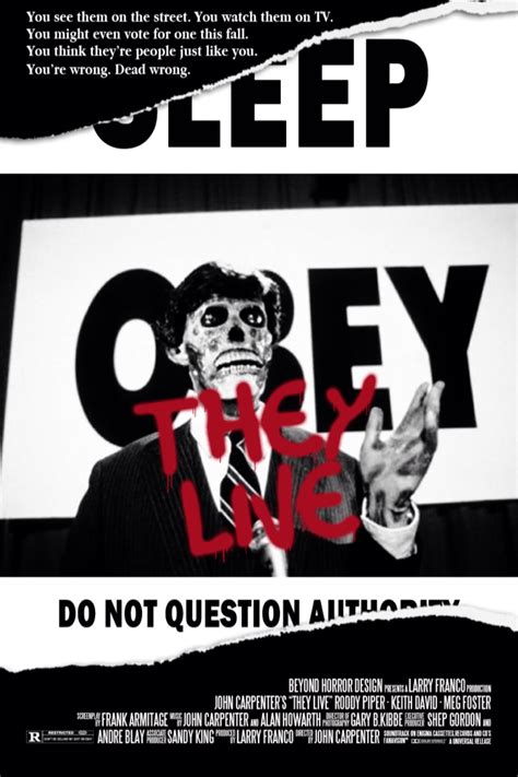 They Live (1988) where to Téléchargement free complets | John carpenter, Horror movie posters ...