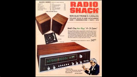1974 Radio Shack Electronics Catalog 238 Youtube