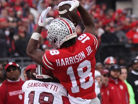 Marvin Harrison Jrs Divine Reception Ohio States Offensive Line Boost And Cam Browns Health