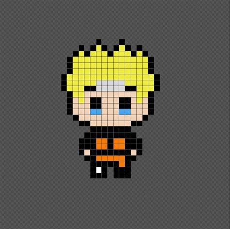 Naruto Naruto Shippuden Anime Pixel Art Patterns Pixel Art Naruto