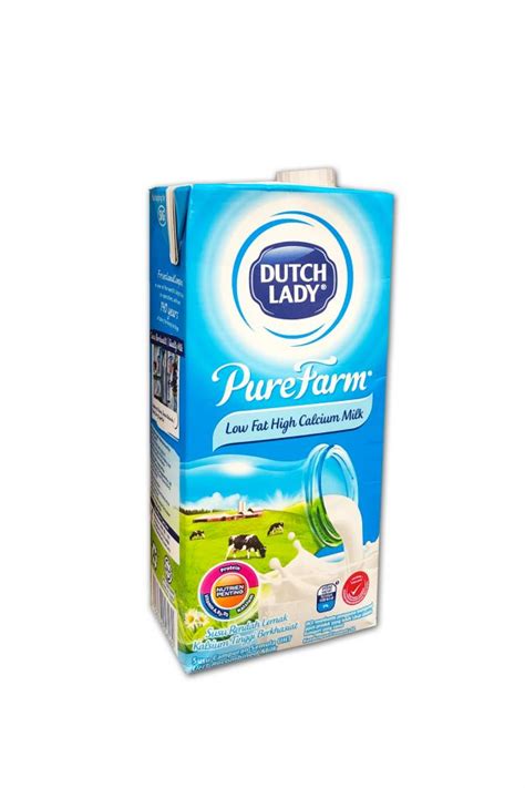 Dutch lady purefarm is packed with protein, calcium & essential nutrients that important to you and your family. DUTCH LADY PURE FARM LOW FAT HIGH CALCIUM MILK 1LITRE ...