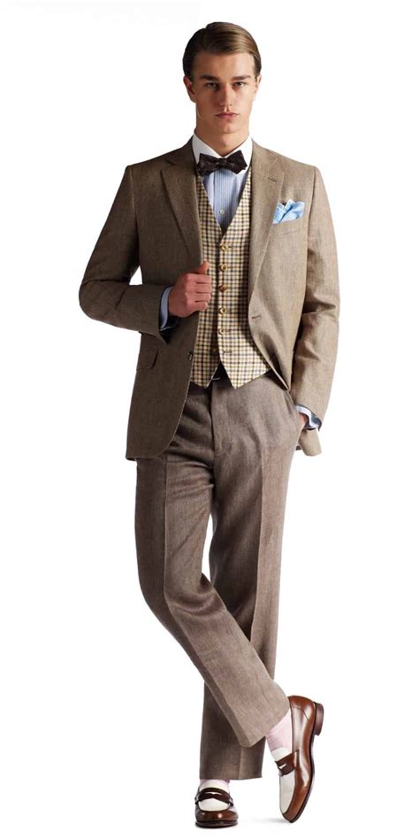 Great Gatsby Mens Fashion And Brooks Brothers Clothing — Gentlemans