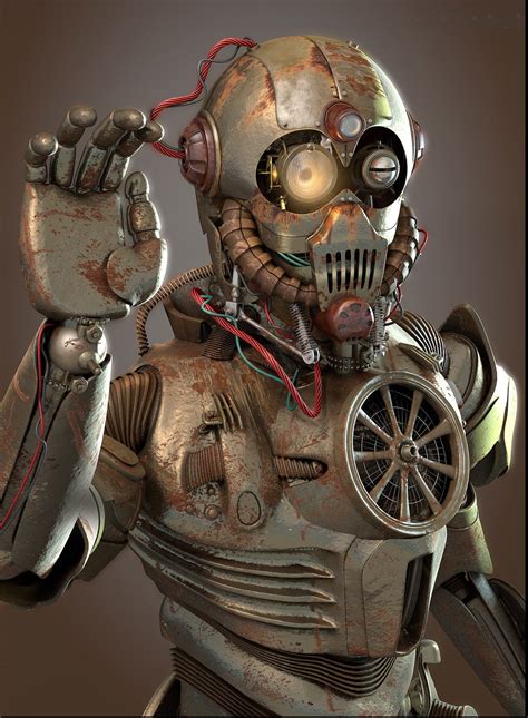 Robot Steampunk ¡lo Actual AquÍ